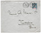 Enveloppe De Saigon - Port Du 30 Aout 1901 Pour Villafrans ( Doubs) - Storia Postale