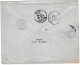 Enveloppe De Saigon - Port Du 30 Aout 1901 Pour Villafrans ( Doubs) - Storia Postale