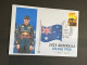 (4 P 7) Formula One - 2023 Australia Grand Prix - Winner Max Verstappen (2 April 2023) With Kangaroo Australia Stamp - Autres & Non Classés