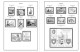 Delcampe - MONACO 1855-2010 + 2011-2020 STAMP ALBUM PAGES (409 B&w Illustrated Pages) - Anglais