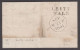 1841 1d Red Plate 11 TE (from The Black Plate), Fine To Huge Margins, Tied By Crisp Black MC On Wrapper (Scotland) - Briefe U. Dokumente