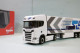 Herpa - Camion SCANIA CS20 HD SZ Schumacher Semi-remorque Réf. 312189 BO HO 1/87 - Véhicules Routiers