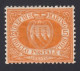 San Marino, 1877-90 Y&T. 2 MH,  5 C. Naranja, - Ongebruikt