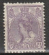 1899-1921 Wilhelmina 17,5. Violet  NVPH 66  MH* Unused - Ungebraucht