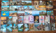 Delcampe - Lot De Cartes Postales Semi Modernes - France = 952 - Monde = 163 - + 212 Petites Cartes - Toutes Photographiées - 500 Postcards Min.