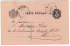 Post Card Stationery, 1881, Galați-Wien - Briefe U. Dokumente