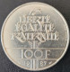 Pièce De 100 Francs Général LAFAYETTE 1987 EN ARGENT MASSIF - 100 Francs