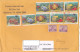 MARINE WILDLIFE, FISHES, CORALS, INVERTEBRATES, CHICAGO FEDERAL BUILDING STAMPS ON COVER, 2021, USA - Lettres & Documents