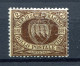 1892/94.SAN MARINO.YVERT 21*.NUEVO.CATALOGO 70€ - Usati