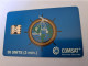 USA  / COMSAT / CHIP CARD  30 UNITS 3 MINUTES COMSAT : COM  A 30u COMSAT(ctrl 2020) USED   **13110** - Chipkaarten