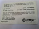 USA  / COMSAT / CHIP CARD  30 UNITS 3 MINUTES COMSAT : COM  A 30u COMSAT(ctrl 2020) USED   **13110** - [2] Chip Cards