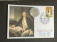 (1 Q 7)  50cent Captain Cook Coin On Cover With Captain Cook 1970 Stamp (Cooktown 20-4-2020) - 50 Cents