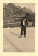 Patineuse * Patinage Patinoire * Chateau D'oo ? 1937 * Sport Alpes Montagne * Photo Ancienne 9x6.5cm - Eiskunstlauf