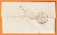 1824 - Marque Postale 26 CONCHES (35 X 12 Mm) Sur Lettre Pliée Vers PARIS - Taxe 5 - Dateur En Arrivée - 1801-1848: Précurseurs XIX