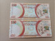 Pareja Correlativa De Guyana De 50 Dólares, Año 2016, UNC - Guyana