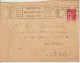 Lettre En Franchise FM 7 Oblitération 1936 Evreux - Timbres De Franchise Militaire