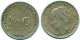 1/10 GULDEN 1944 CURACAO Netherlands SILVER Colonial Coin #NL11799.3.U - Curaçao