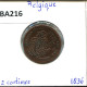 2 CENTIMES 1836 Französisch Text BELGIEN BELGIUM Münze #BA216.D - 2 Centimes