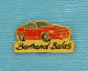 1 PIN'S //  ** RALLYE / BERTRAND BALAS / ALFA ROMEO SZ ** - Alfa Romeo