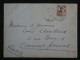 BQ16  INDOCHINE BELLE LETTRE  RRR 1929 CAMBODGE A CLERMONT FRANCE   +TP BORD DE DE FEUILLE +AFF. INTERESSANT+++ - Covers & Documents