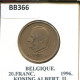 20 FRANCS 1996 FRENCH Text BELGIQUE BELGIUM Pièce #BB366.F - 20 Francs