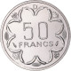 Monnaie, États De L'Afrique Centrale, 50 Francs, 1976, Paris, ESSAI, FDC - Cameroun