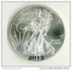 STATI UNITI - UNITED STATES - ONCIA ARGENTO 999 - ANNO 2013 - UNCIRCULATED - NON CIRCOLATA - 1 ONCIA - Zilver