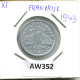 1 FRANC 1943 FRANKREICH FRANCE Französisch Münze #AW352.D - 1 Franc