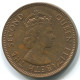 1 CENT 1965 EAST CARIBBEAN Coin #WW1181.U - Caraïbes Orientales (Etats Des)