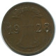 1 REICHSPFENNIG 1928 F GERMANY Coin #AE213.U - 1 Renten- & 1 Reichspfennig