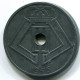 25 CENTIMES 1946 BELGIE-BELGIQUE BELGIEN BELGIUM Münze #BB376.D - 10 Cents & 25 Cents