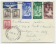 NEW ZEALAND 1D+1/2D+2D+6D+9DX2 LETTRE COVER AR MAIL NEWMARKET 1 OC 1951N.Z.  TO FRANCE - Covers & Documents