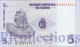 CONGO DEMOCRATIC REPUBLIC 5 CENTIMES 1997 PICK 81a UNC - Democratische Republiek Congo & Zaire