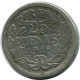 25 CENTS 1918 NIEDERLANDE NETHERLANDS SILBER Münze #AR936.D - Zilveren En Gouden Munten