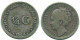 1/4 GULDEN 1944 CURACAO NIEDERLANDE SILBER Koloniale Münze #NL10709.4.D - Curaçao