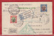 ISLANDE ZEPPELIN LZ 127CARTE RECOMMANDEE DE 1931 DE REYKJAVIK POUR FRIEDRICHSHAFEN ALLEMAGNE VIA LA HAYE - Brieven En Documenten