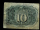 1863 USA AMERIQUE ETATS-UNIS  BILLETS BILL GELDSCHEIN BANCO CENTRAL DEVISE FRACTIONNELLE FRACTIONAL  CURRENCY - 1863 : 2. Ausgabe