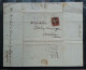 1844 Maltese Cross Penny Red On Complete Letter To Lancashire. - Cartas & Documentos