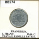 1 FRANC 1944 FRANKREICH FRANCE Französisch Münze #BB574.D - 1 Franc