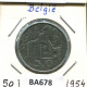 50 FRANCS 1954 DUTCH Text BÉLGICA BELGIUM Moneda PLATA #BA678.E - 50 Francs