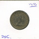 25 CENTS 1955 CARIBE ORIENTAL EAST CARIBBEAN Moneda #AR752.E - Caraibi Orientali (Stati Dei)