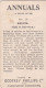 36 Salvia - Annuals 1939 - Godfrey Phillips Cigarette Card - Original - Phillips / BDV