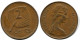 2 CENTS 1982 FIJI Coin #BA155.U - Fiji