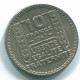 10 FRANCS 1947 FRANCE Coin XF/UNC #FR1102.6 - 10 Francs