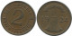 2 REICHSPFENNIG 1924 G ALLEMAGNE Pièce GERMANY #AE279.F - 2 Rentenpfennig & 2 Reichspfennig