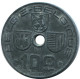 10 CENTIMES 1944 BELGIE-BELGIQUE BELGIUM Coin #BA408.U - 10 Cent & 25 Cent