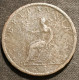 GRANDE BRETAGNE - ½ - 1/2 - HALF PENNY 1807 - George III - 2e Effigie - Date Sur L'avers - GEORGIUS - KM 662 - B. 1/2 Penny