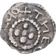 Monnaie, France, Denier Au Cheval, VIIth Century, Bourges, TTB, Argent - 470-751 Monnaies Mérovingiennes