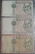 3 Banknote Billet ITALIA 1000 Lire Marco Polo 1982 TB / TTB / SPL - 1000 Liras