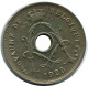 5 CENTIMES 1925 DUTCH Text BELGIEN BELGIUM Münze #AW966.D - 5 Cent